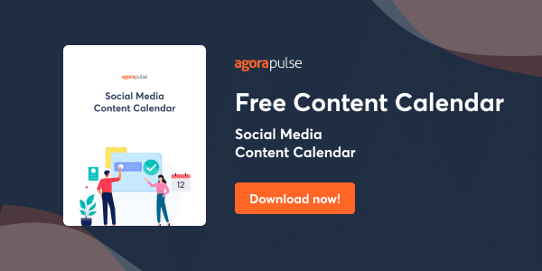 Download this free social media calendar packed with ideas and examples!